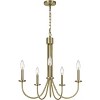 Cal Lighting 60W x 5 Spiez Metal Chandelier - 2 of 3