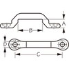 Seadog Stainless Steel Tie Down Eye Strap Boat Equipment 0812611. - 2 of 2
