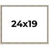 PosterPalooza | Classic Modern Silver Picture Frame - UV Acrylic, Backing Board, Hanging Hardware Included - 2 of 4