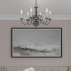 Livex Lighting Williamsburgh 6 - Light Chandelier in  Scandinavian Gray - 2 of 4
