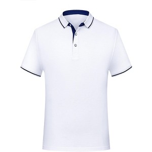 INSPIRE CHIC Men's Short Sleeve Contrast Color Summer Business Golf Polos - 1 of 4