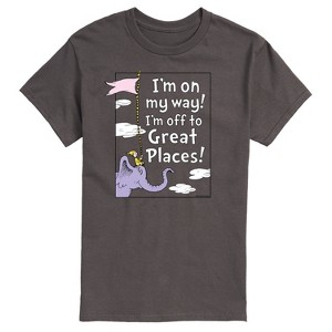 Men's - Dr. Seuss - I'm On My Way Short Sleeve Graphic T-Shirt - 1 of 4