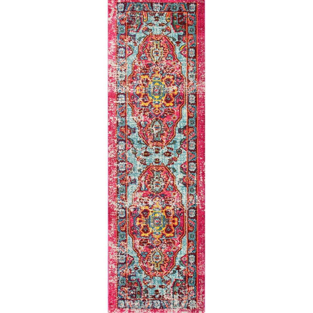 2'6inx8' Vintage Corbett Area Rug Multi- nuLOOM