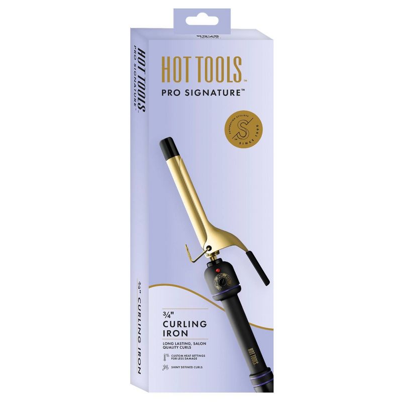 Hot Tools Pro Signature Gold Curling Iron - 0.75&#34;, 6 of 7