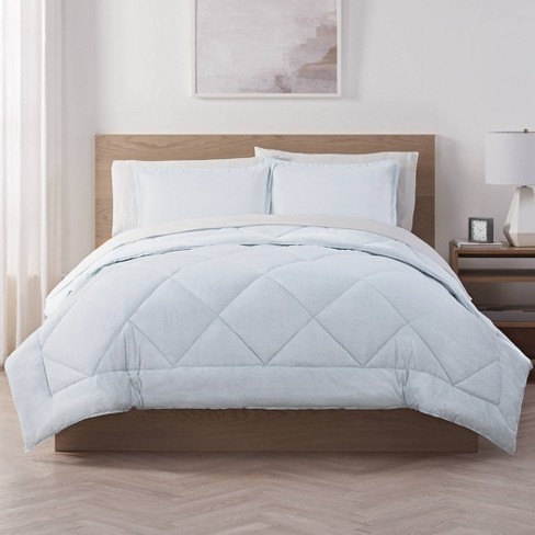 Light blue deals comforter set