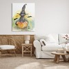 Stupell Industries Witch Cat on Pumpkin Canvas Wall Art - 2 of 4