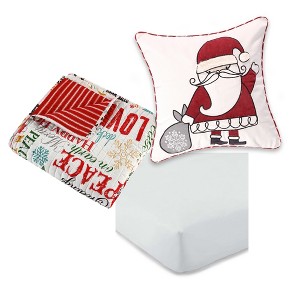 Santa Claus Lane 3pc Toddler Set - Levtex Home - 1 of 4