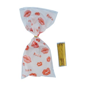 Unique Bargains Gift Wrap Paper OPP 5.12"x10.83" 50 Pcs - 1 of 4