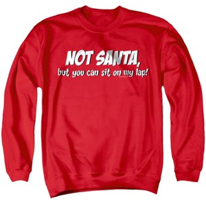 Men's Not Santa Crewneck Sweatshirt - 1 of 4