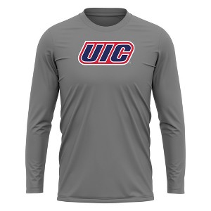 Men's University of Illinois at Chicago Adult Sport Long Sleeve Shirt Primary Logo - 1 of 4