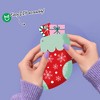 Big Dot of Happiness Christmas Stockings Garland Banner, Winter Holiday Party Decorations Backdrop, 30 Feet of Cord, 15 Paper Sock Shapes Double-Sided - 3 of 4