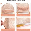 Bling Arch Backdrop Cover, Sequin Wedding Arch Stand Cover with Zipper, Round Top Fitted Backdrop Covers for Birthdays, Wedding and Party Decoration - 4 of 4