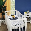 Warner Bros. Batman Photo Op Nursery Fitted Crib Sheet - White - 4 of 4