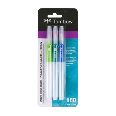 Water Brush Pens Set Broad Detailed Tiny Tip Nylon - Temu