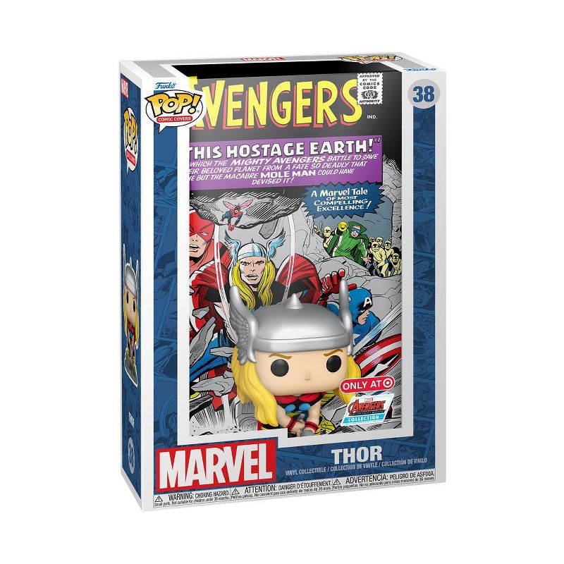 Funko POP! Comic Cover: Marvel - Avengers Thor Figure, 1 of 4