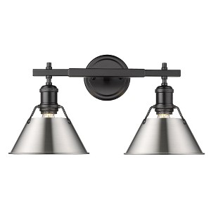 Golden Lighting Orwell 2 Light Bath Vanity - 1 of 2