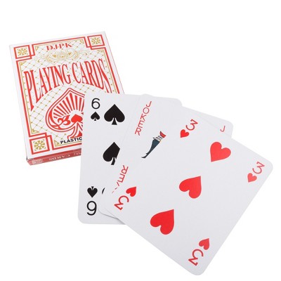 Toy Time Jumbo 8x11 Deck Of Playing Cards : Target