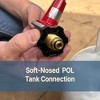 Bayou Classic 5HPR-40 0-40-psi Adjustable Regulator w/ 48-in Thermoplastic Hose Features Soft Nosed POL - 2 of 4