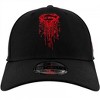 Adult Superman Spray Paint Drip Logo New Era 39Thirty Fitted Hat - 2 of 4