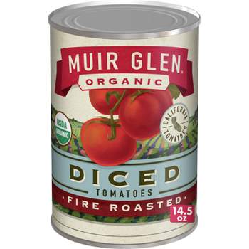 Muir Glen Fire Roasted Diced Tomatoes - 14oz