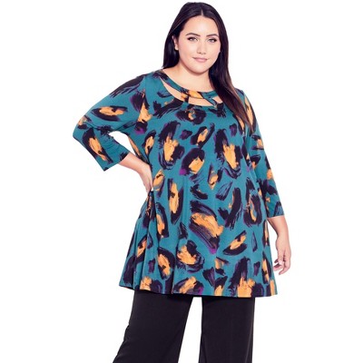 Avenue Women's Plus Size Harriet Tunic