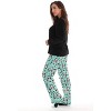 Just Love Womens Plush Pajama Pant Set with Matching Socks  Fun, Cozy Sleepwear with Sayings - 3 of 4