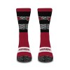 NCAA Arkansas Razorbacks Mixer Crew Socks: Cushioned Heel & Toe, Knit, Adult Large - 2 of 3