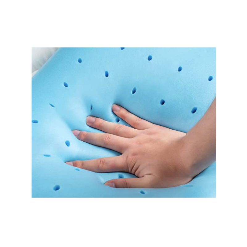 N'Ice Cooling Memory Foam Pillow  - Blue, 4 of 8
