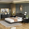 6 Drawer Dresser for Bedroom, Wood Chest of Drawers with Metal Legs - 4 of 4