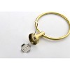ChicFurnit Bathroom Towel Holder 6 Piece Stainless Steel Wall Mount Set for Easy Installation and Modern Design, Gold, 26.18"*9.25"*2.75" - 4 of 4