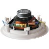 BIC America Acoustech® H310C 10-In. Indoor 3-Way In-Ceiling Speaker, 250 Watts, White - 4 of 4