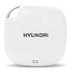 Hyundai 512GB Ultra Portable External SSD for PC/Mac/Mobile, USB-C USB 3.1 - White (HTESD500PW)