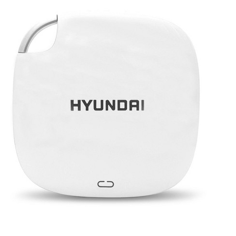 Hyundai 512gb Ultra Portable External Ssd For Pc/mac/mobile, Usb-c Usb 3.1 - White (htesd500pw) Target