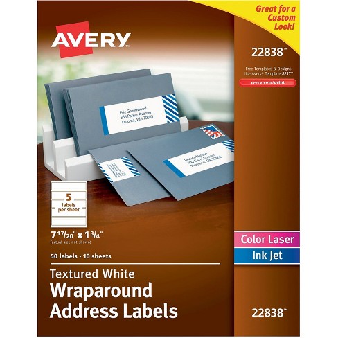 avery inkjet labels