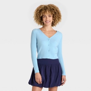 Women's Button-Front Cardigan - A New Day™ - 1 of 3