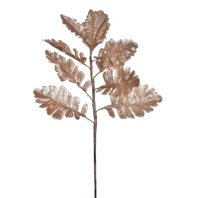 Vickerman Artificial 19" Dusty Miller Glitter Spray