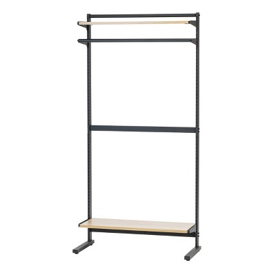 IRIS Closet Rack with Storage Adjustable Shelves