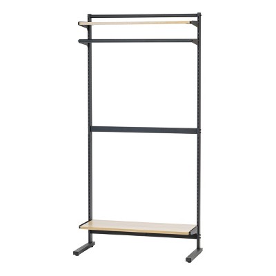 Iris 5 Shelf Organization Rack with Storage Adjustable Shelves