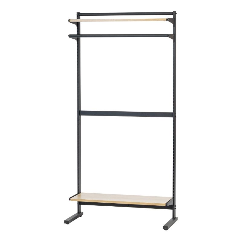 IRIS Closet Rack with Storage Adjustable Shelves, 1 of 7