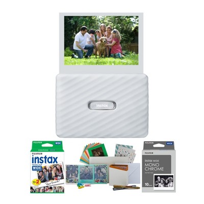 Fujifilm Instax Link Wide Instant Photo Printer With Instant Film