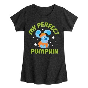 Girls' - Blue's Clues & You! - Mommy's Perfect Pumpkin Fitted Short Sleeve Graphic T-Shirt - 1 of 4