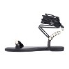 Fashion To Figure Women's Sammie Flat Sandal - Wide Width - 3 of 4