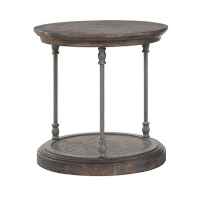 target round end table