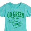 Girls' - Marvel - Hulk Go Green Fitted Short Sleeve Graphic T-Shirt - 2 of 4