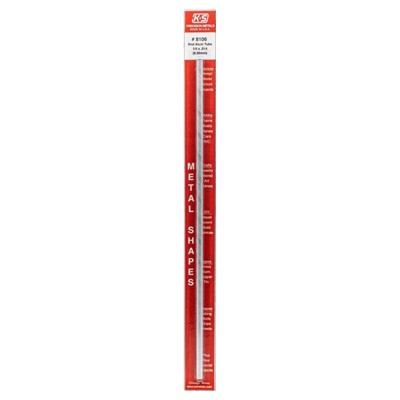 K&S 7/16 In. Diameter X 36 In. Length Round Aluminum Tube - Model 9411 | High Desert Home Center