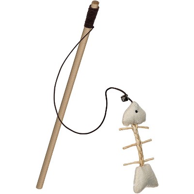 Paws & Pals Interactive Cat Toys for Kitten - Ball & Feather - Fish Dancer Toy