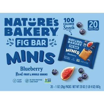 Nature's Bakery Blueberry Fig Bar MINIS - 20oz/20ct