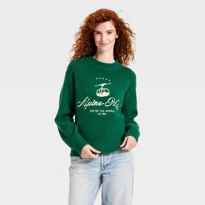 Women's Alpine Crewneck Pullover Sweater - Universal Thread™ - 1 of 3