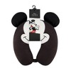 Disney Mickey Mouse Travel Neck Pillow with 3D Ears Black - 4 of 4