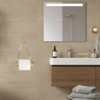 Unique Bargains 90% Cotton Jute Rope Wood Wall-mounted Toilet Paper Holder - 4 of 4